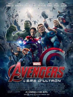 affiche du film Avengers, l'Ère d'Ultron