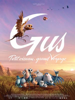 affiche du film GUS, Petit Oiseau, Grand Voyage