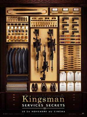 affiche du film Kingsman : Services Secrets