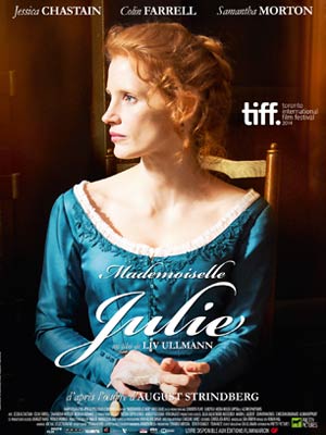 affiche du film Mademoiselle Julie