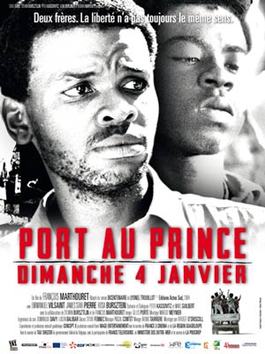 affiche du film Port au Prince, dimanche 4 janvier