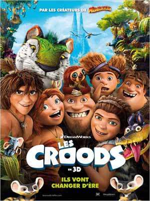 affiche du film Les Croods