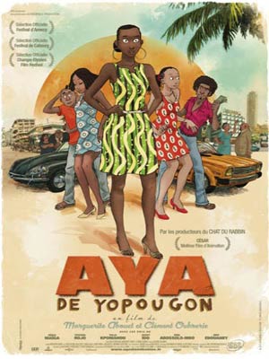 affiche du film Aya de Yopougon