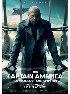 affiche du film Captain America, le soldat de l'hiver