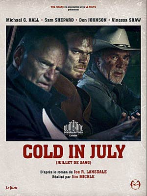 affiche du film Cold in July