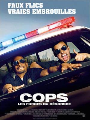 affiche du film Cops : Les Forces du desordre (Let's be Cops)