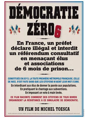 affiche du film Démocratie Zéro6