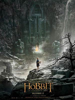 affiche du film The Hobbit: La désolation de Smaug