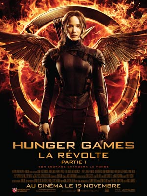affiche du film Hunger Games - la Révolte  (HUNGER GAMES: MOCKINGJAY I ) partie 1