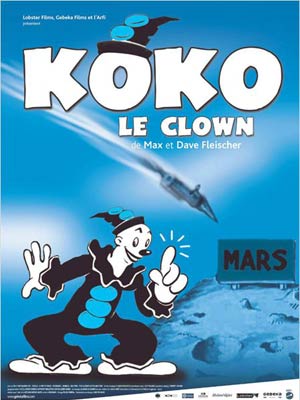 affiche du film Koko le Clown (7 Dessins animés des aventure de Koko 1919 à 1924)