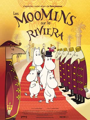 affiche du film Les Moomins Sur La Riviera