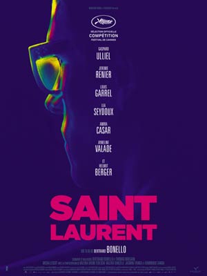 affiche du film Saint Laurent