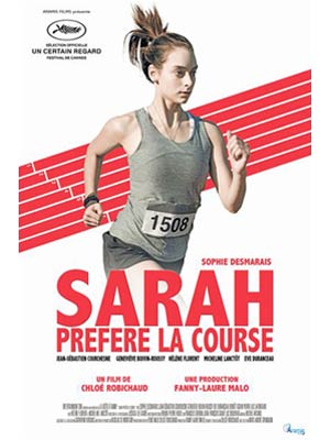 affiche du film Sarah préfère la course