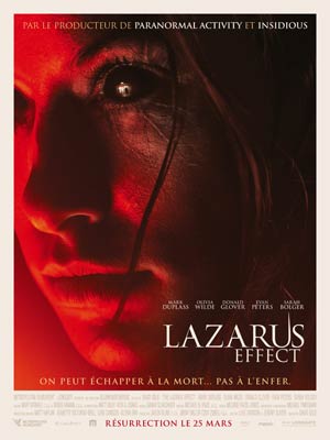 affiche du film The Lazarus Effect