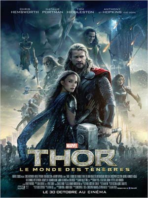 affiche du film Thor : Le Monde des ténèbres