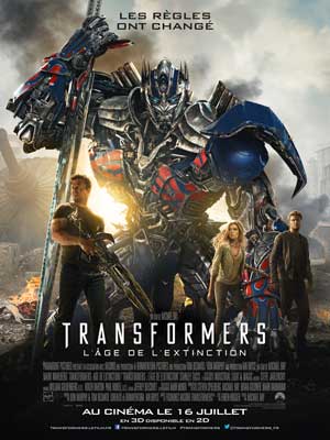 affiche du film Transformers : L'age de l'extinction